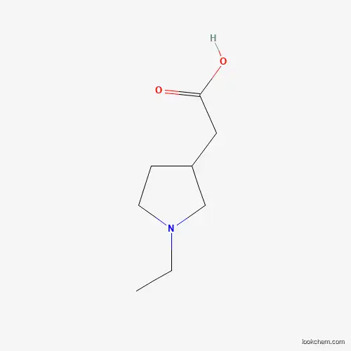 2-(1-Ethylpyrrolidin-3-yl)acetic acid