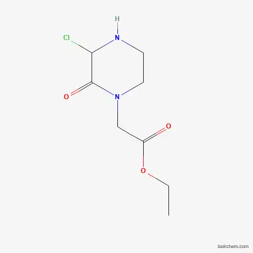 ethyl 2-(3-chloro-2-oxopiperazin-1-yl)acetate