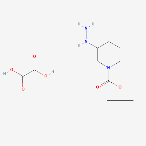 tert-butyl 3-hydrazinylpiperidine-1-carboxylate oxalate