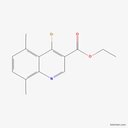 4-Bromo-5,8-dimethylquinoline-3-carboxylic acid ethyl ester