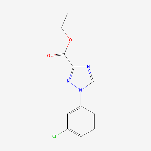 ethyl 1-(3-chlorophenyl)-1H-1,2,4-triazole-3-carboxylate