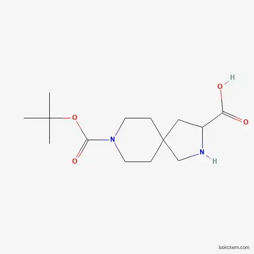 Molecular Structure of 1255666-26-2 (8-Boc-2,8-diazaspiro[4.5]decane-3-carboxylic acid)