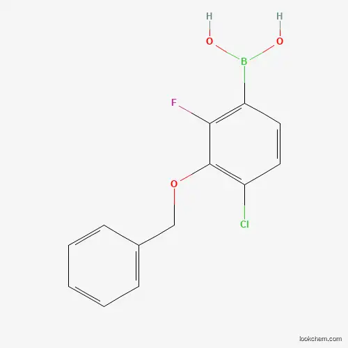 3-Benzyloxy-4-chloro-2-fluorophenylboronic acid