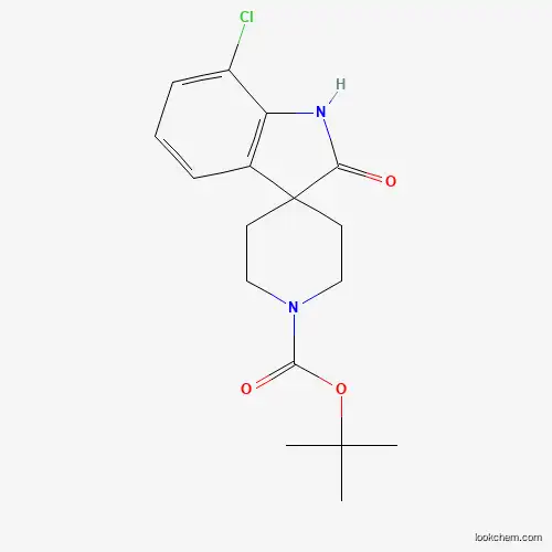 tert-Butyl 7-chloro-2-oxospiro[indoline-3,4'-piperidine]-1'-carboxylate 1260763-61-8