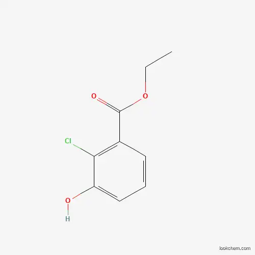 Molecular Structure of 1260810-04-5 (Ethyl 2-chloro-3-hydroxybenzoate)