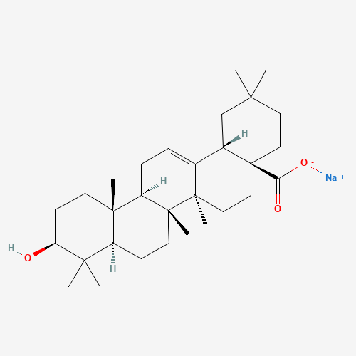 Molecular Structure of 126309-42-0 (Sodium oleanolate)
