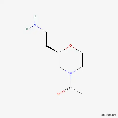 (R)-1-(2-(2-aminoethyl)morpholino)ethan-1-one