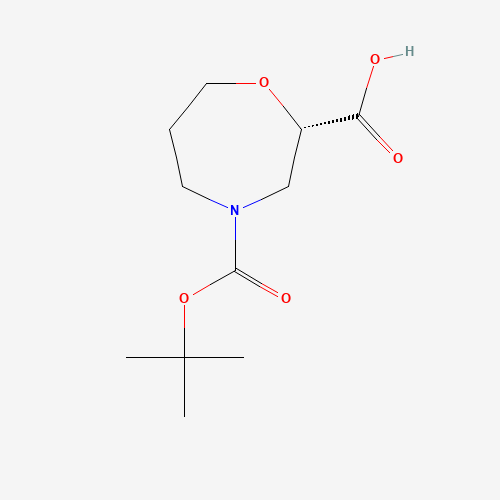 (S)-4-(tert-butoxycarbonyl)-1,4-oxazepane-2-carboxylic acid(1273567-44-4)