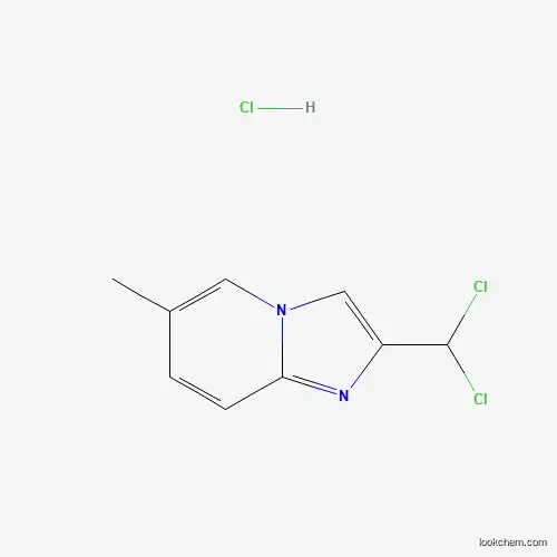 Molecular Structure of 1332584-37-8 (2-(Dichloromethyl)-6-methylimidazo[1,2-a]pyridine hydrochloride)