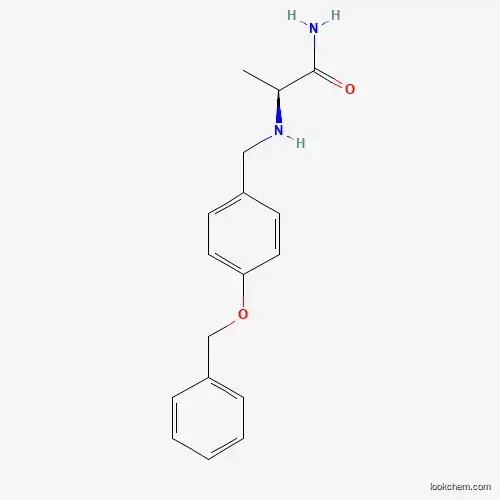 (S)-2-((4-(benzyloxy)benzyl)amino)propanamide