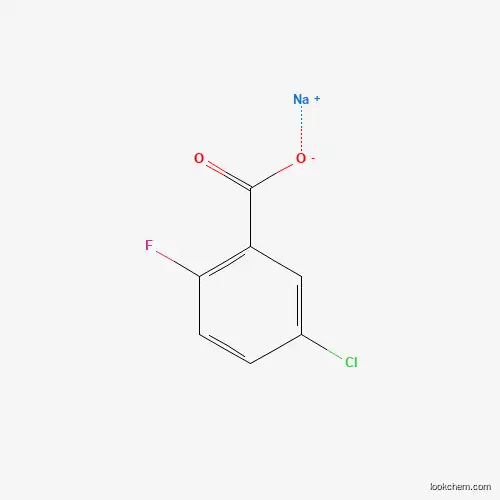 sodium 5-chloro-2-fluorobenzoate Cas no.1382106-78-6 98%