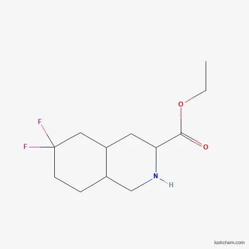 ETHYL 6,6-DIFLUORO-OCTAHYDROISOQUINOLINE-3-CARBOXYLATE