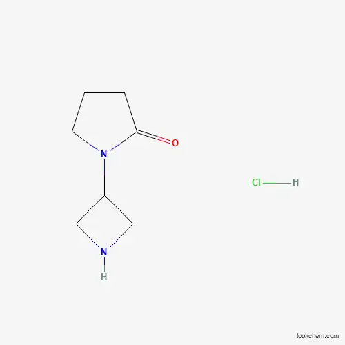 1-(Azetidin-3-yl)pyrrolidin-2-one hydrochloride