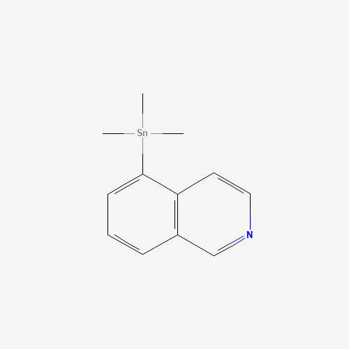 Molecular Structure of 1416437-23-4 (5-Trimethylstannylisoquinoline)