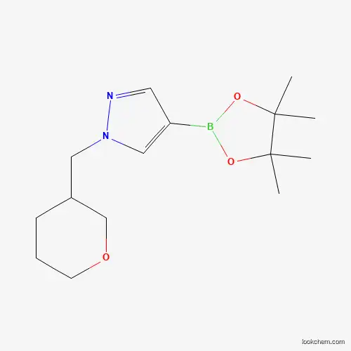 1H-PYRAZOLE, 1-[(TETRAHYDRO-2H-PYRAN-3-YL)METHYL]-4-(4,4,5,5-TETRAMETHYL-1,3,2-DIOXABOROLAN-2-YL)-