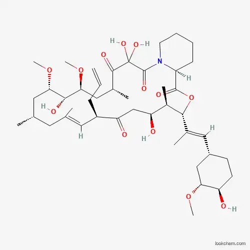 Molecular Structure of 144432-23-5 (Oxacyclohexane open ring tacrolimus)