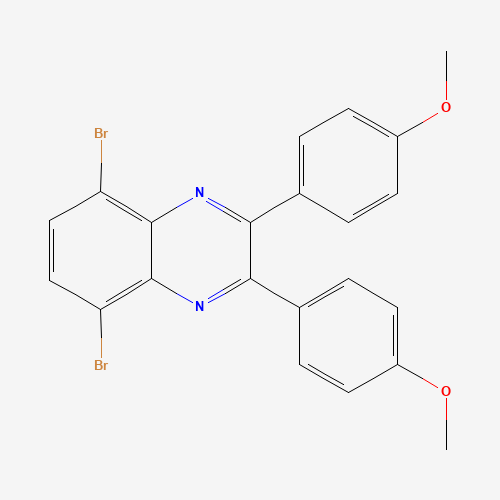 5,8-Dibromo-2,3-bis(4-methoxyphenyl)quinoxaline