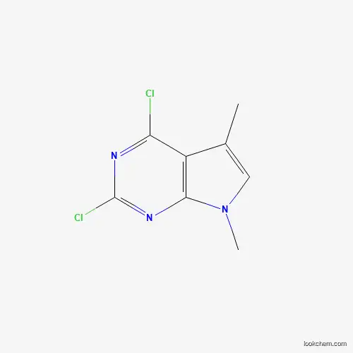 2,4-Dichloro-5,7-dimethyl-7H-pyrrolo[2,3-d]pyrimidine