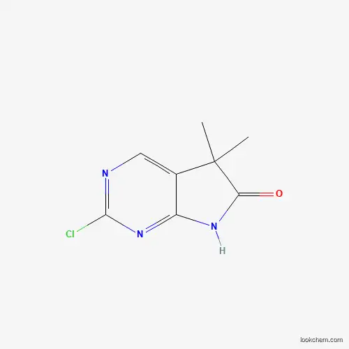 2-chloro-5,5-dimethyl-5H,6H,7H-pyrrolo[2,3-d]pyrimidin-6-one