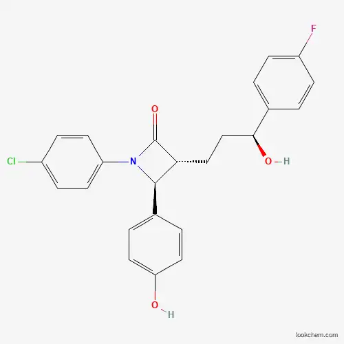 (3R,4S)-1-(4-chlorophenyl)-3-((S)-3-(4-fluorophenyl)-3-hydroxypropyl)-4-(4-hydroxyphenyl)azetidin-2-one