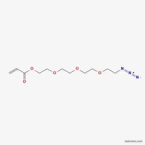 Molecular Structure of 1807539-09-8 (Azido-PEG4-Acrylate)