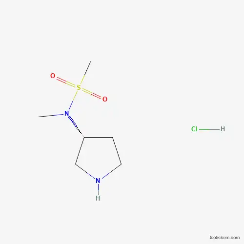 N-methyl-N-[(3R)-pyrrolidin-3-yl]methanesulfonamide hydrochloride