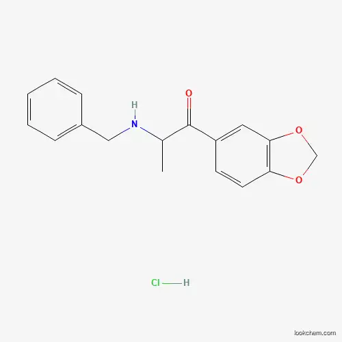 Molecular Structure of 1823274-68-5 (3,4-Methylenedioxy-N-benzylcathinone (hydrochloride))
