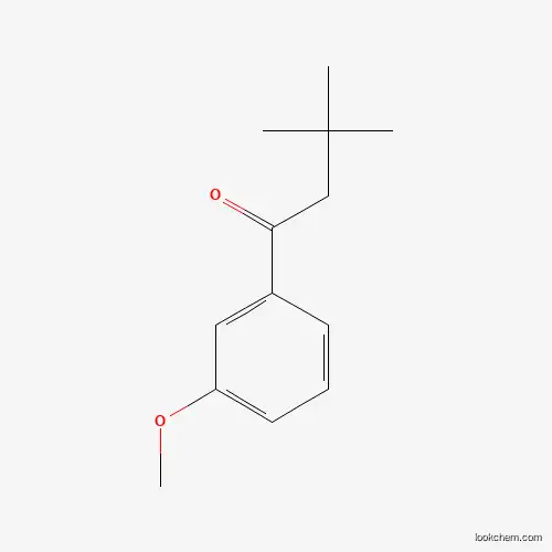 Molecular Structure of 182631-11-4 (3,3-Dimethyl-3'-methoxybutyrophenone)