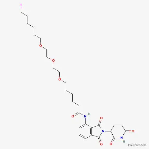 Pomalidomide-C6-PEG3-butyliodide