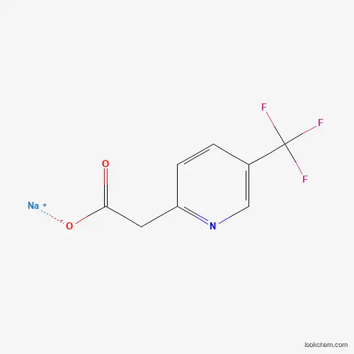 Molecular Structure of 1956366-39-4 (Sodium 2-(5-(trifluoromethyl)pyridin-2-yl)acetate)