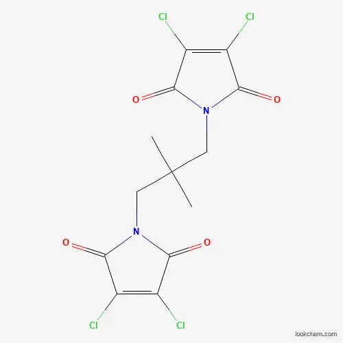 3,4-Dichloro-1-[3-(3,4-dichloro-2,5-dioxopyrrol-1-yl)-2,2-dimethylpropyl]pyrrole-2,5-dione