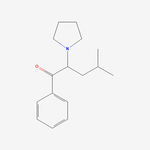 4-Methyl-1-phenyl-2-(pyrrolidin-1-yl)pentan-1-one