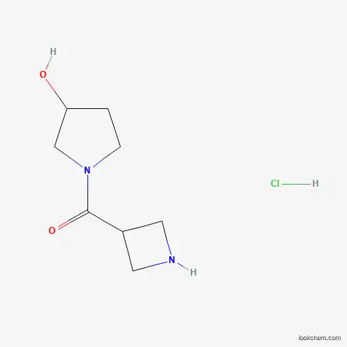 1-(azetidine-3-carbonyl)pyrrolidin-3-ol hydrochloride