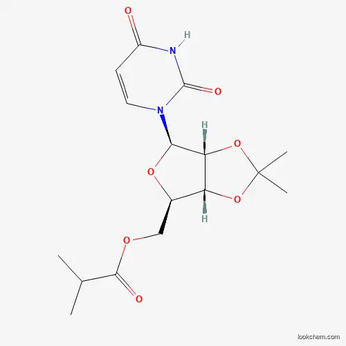 ((3aR,4R,6R,6aR)-6-(2,4-dioxo-3,4-dihydropyrimidin-1(2H)-yl)-2,2-dimethyltetrahydrofuro[3,4-d][1,3]dioxol-4-yl)methylisobutyrate