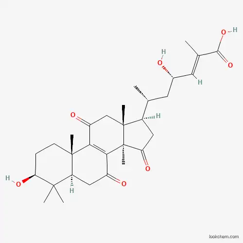 Molecular Structure of 294674-09-2 (Ganoderic acid Z)