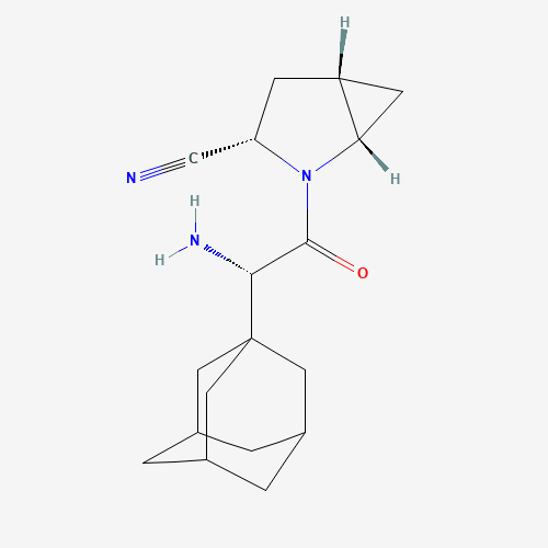 2-Azabicyclo[3.1.0]hexane-3-carbonitrile, 2-[(2S)-2-aMino-2-tricyclo[3.3.1.13,7]dec-1-ylacetyl]-, (1S,3S,5S)-