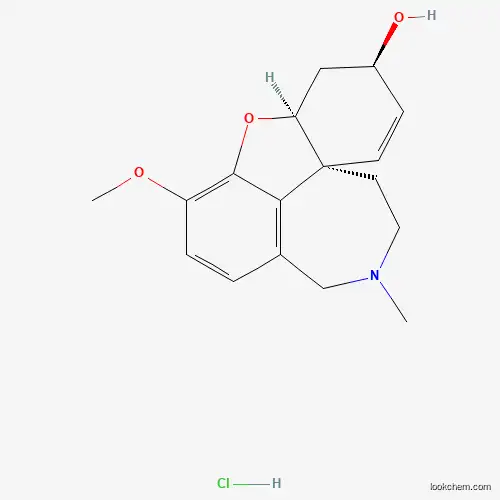 Molecular Structure of 5072-47-9 (Galanthamine hydrochloride)