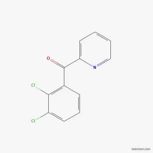 Molecular Structure of 54523-80-7 (2-(2,3-Dichlorobenzoyl)pyridine)