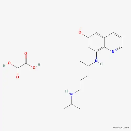 Molecular Structure of 5462-11-3 (Oxalic acid--N~4~-(6-methoxyquinolin-8-yl)-N~1~-(propan-2-yl)pentane-1,4-diamine (1/1))