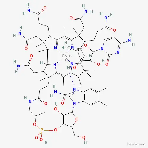 Molecular Structure of 55399-40-1 (4-amino-1-(3,4-dihydroxy-5-methanidyloxolan-2-yl)pyrimidin-2-one;cobalt(2+);[5-(5,6-dimethylbenzimidazol-1-yl)-4-hydroxy-2-(hydroxymethyl)oxolan-3-yl] 1-[3-[(4Z,9Z,14Z)-2,13,18-tris(2-amino-2-oxoethyl)-7,12,17-tris(3-amino-3-oxopropyl)-3,5,8,8,13,15,18,19-octamethyl-2,7,12,17-tetrahydro-1H-corrin-21-id-3-yl]propanoylamino]propan-2-yl hydrogen phosphate)