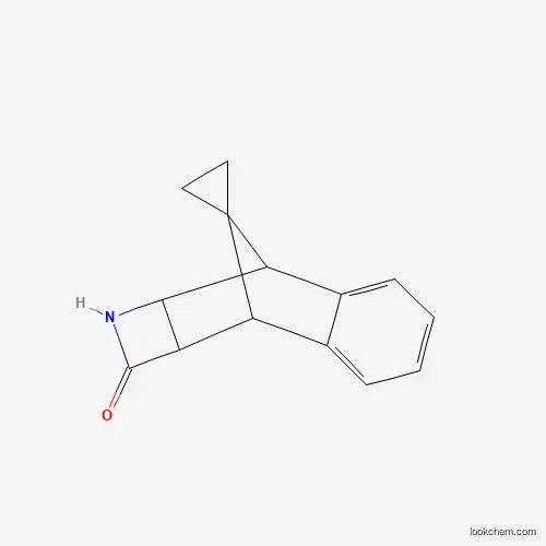 Molecular Structure of 59433-92-0 (Spiro[10-azatetracyclo[6.4.1.02,7.09,12]trideca-2,4,6-triene-13,1'-cyclopropane]-11-one)