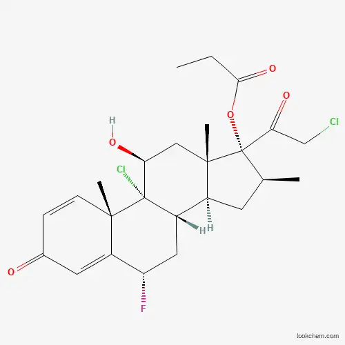 Molecular Structure of 66852-61-7 (9-Chloro halobetasol propionate)