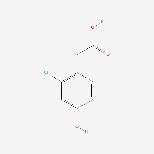 Benzeneacetic acid, 2-chloro-4-hydroxy-