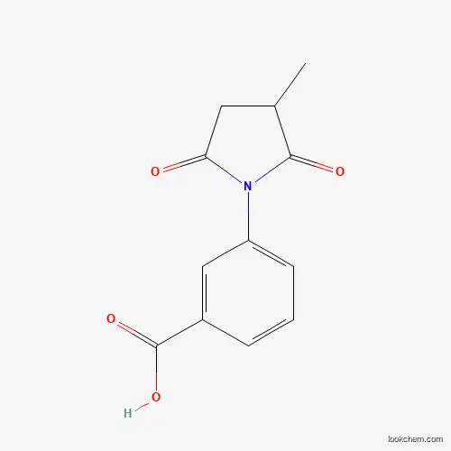 3-(3-메틸-2,5-디옥소-피롤리딘-1-일)-벤조산
