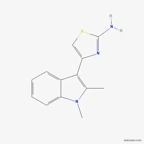 4-(1,2-DIMETHYL-1H-INDOL-3-YL)-THIAZOL-2-YLAMINE
