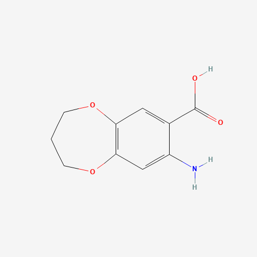 8-AMINO-3,4-DIHYDRO-2H-1,5-BENZODIOXEPINE-7-CARBOXYLIC ACID