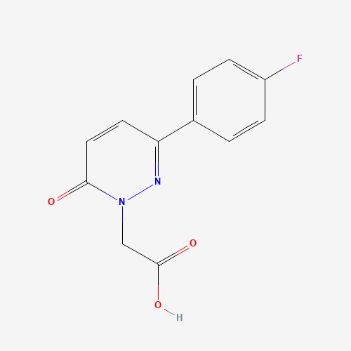 2-[3-(4-fluorophenyl)-6-oxo-pyridazin-1-yl]ethanoic acid