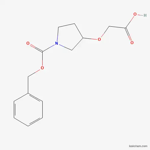 3-Carboxymethoxy-pyrrolidine-1-carboxylic acid benzyl ester