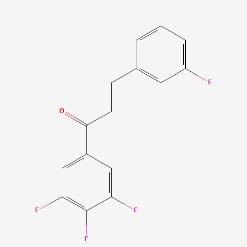 3-(3-FLUOROPHENYL)-3',4',5'-TRIFLUOROPROPIOPHENONE