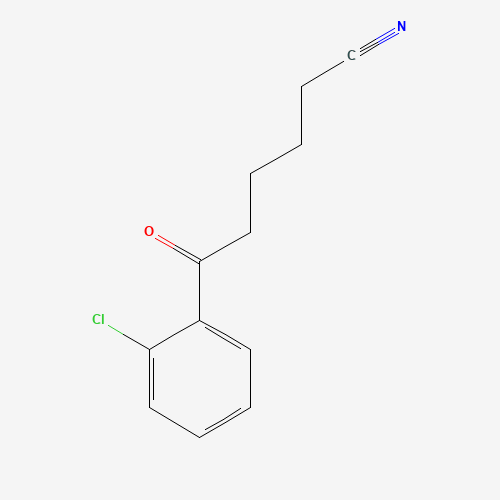 6-(2-CHLOROPHENYL)-6-OXOHEXANENITRILE